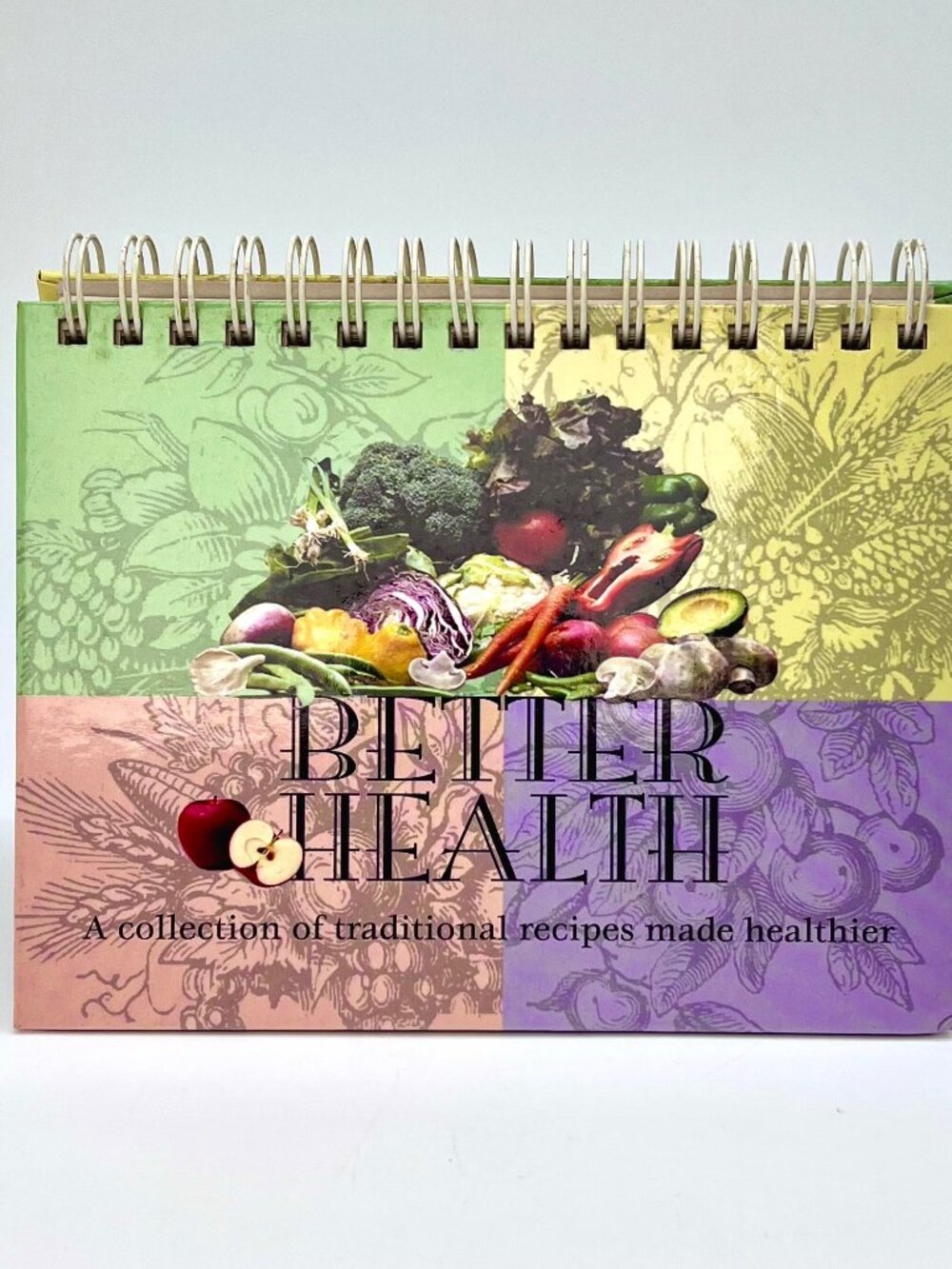 Vintage 2002 Better Health Mini Spiral Cookbook SchoolMate Fundraiser